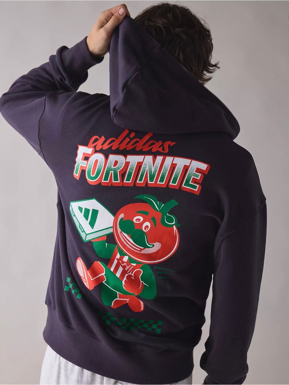 Adidas X Fortnite Men’s Zip Up Hoodie Size Large